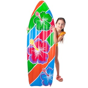 Prancha de surfe inflável ArtCreativity, 1,5 m, decoração de festa na praia
