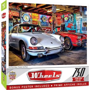 Obras-primas do quebra-cabeça Hot Rod Alley 750 peças
