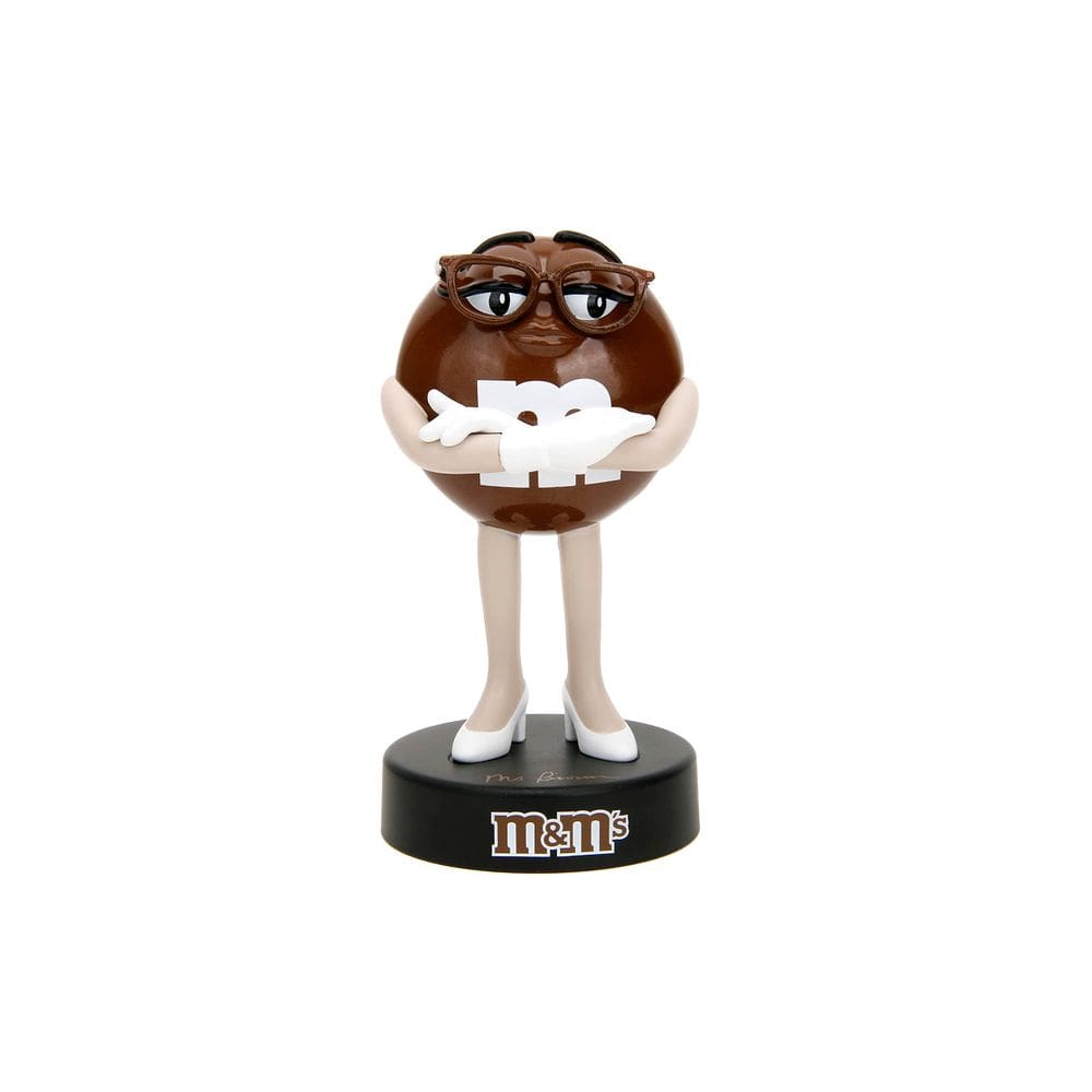 Boneco colecionável Jada Toys M&M`s 4 Brown fundido sob pressão para crianças/adultos