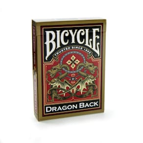 Cartas de baralho Bicycle Dragon Back Gold fabricadas nos EUA