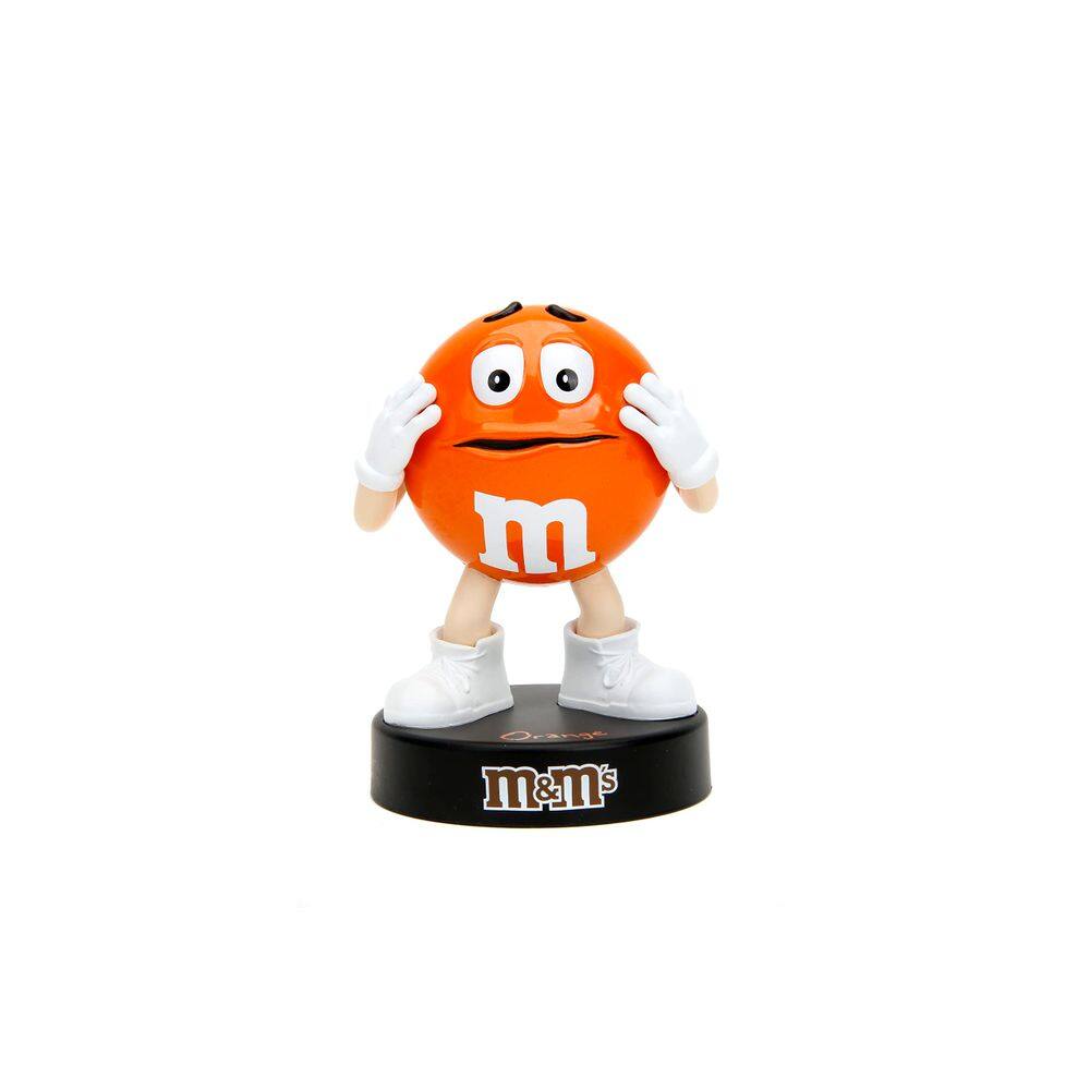 Boneco colecionável fundido sob pressão Jada Toys M&M`s 4 Orange Kids