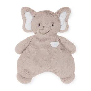 Cobertor de pelúcia GUND Baby Oh So Snuggly Elephant Lovey Grey