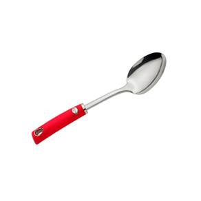 Colher de Servir Cook Passion Ghidini Inox 31cm Vermelha