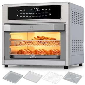 Forno de torradeira Air Fryer Combo Kitchen Elite 26,4 L 18 em 1 SS