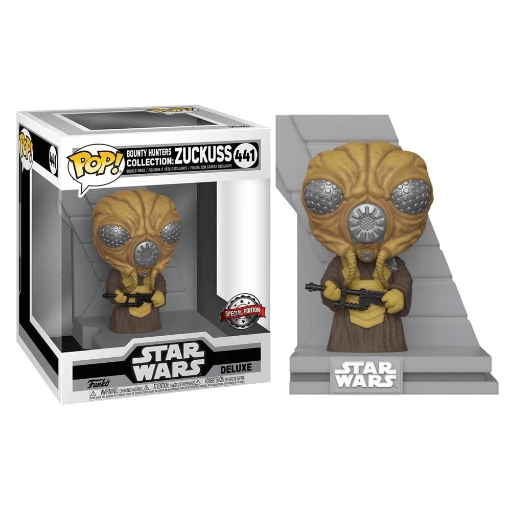 Boneco de vinil Funko POP! Caçadores de recompensas de Star Wars Zuckus