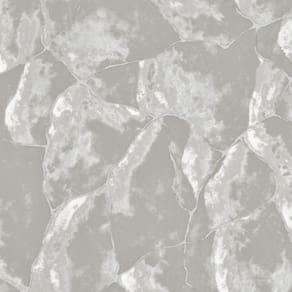 Papel De Parede Vip Pedra Bege E Branco Vip1035