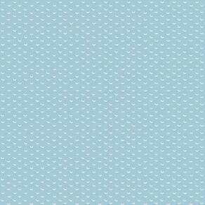 Papel De Parede Fofura Baby Desenhos De Passarinhos Azul Ff4017