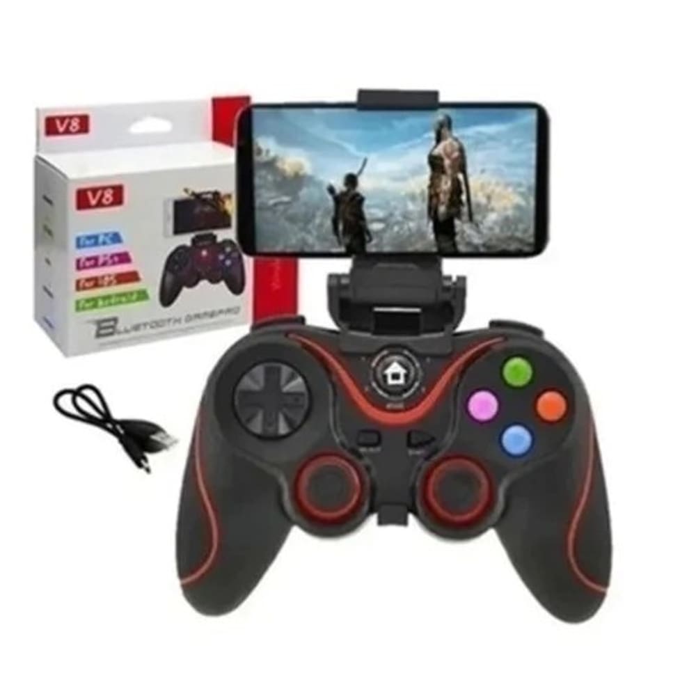 Controle de Jogo Celular Joystick Wireless Android PC Bluet