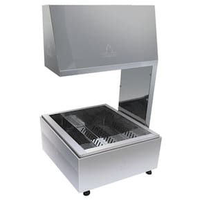 Conservador De Frituras 1 Cuba CSLP Metalmaq Conservador 1 Lâmpada Inox 220V