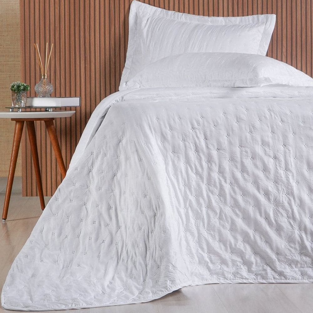 Kit Colcha King Sensatti 3D Embossed 260x280cm