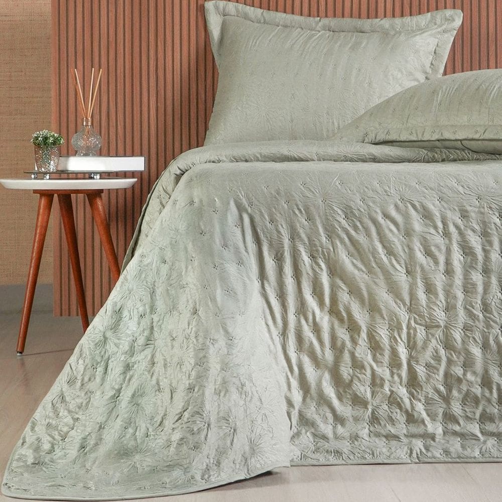 Kit Colcha King Sensatti 3D Embossed 260x280cm