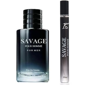 Perfume Inspire Scents IS Savage para homens 100mL + 35mL de colônia