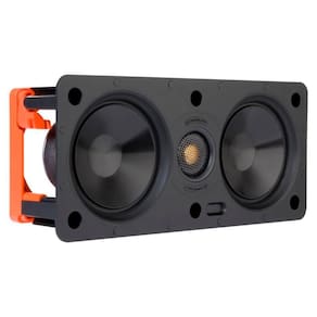 Monitor Audio Caixa acústica trimless W150 LCR de embutir em gesso arandela Home Theater (UN)