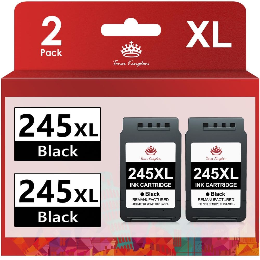 Cartucho de tinta Toner Kingdom Compatible PG-245XL 245XL Canon