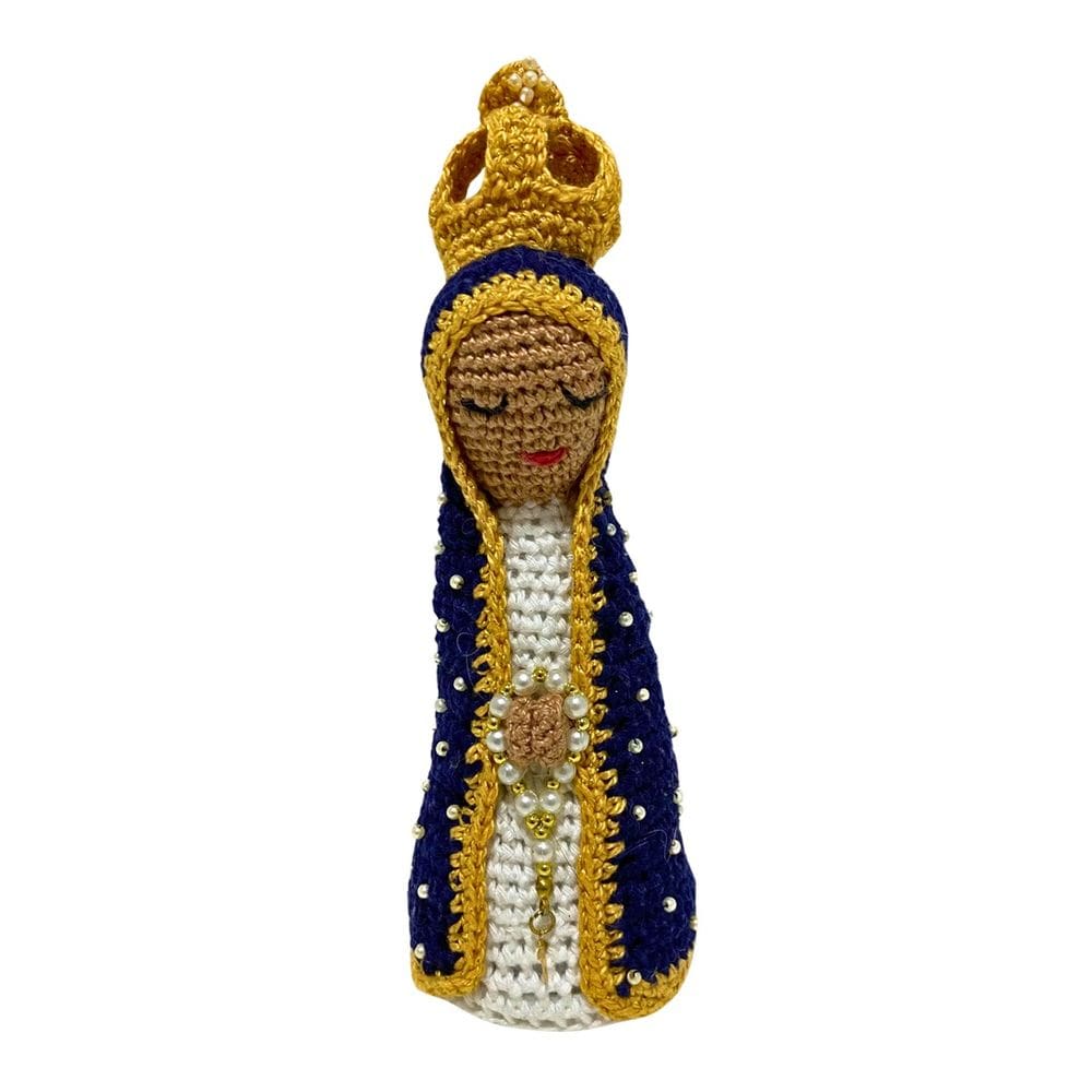 Nossa Senhora Aparecida Crochê 20 X 6 Cm