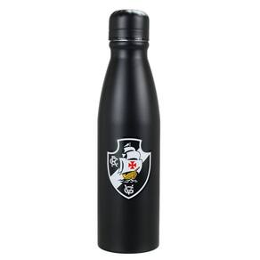 Garrafa Alumínio Vasco Preta 600 ML - QH072-7-B