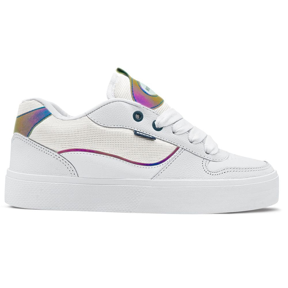 Tênis Hocks Puff Unissex Camurça Safira | Branco