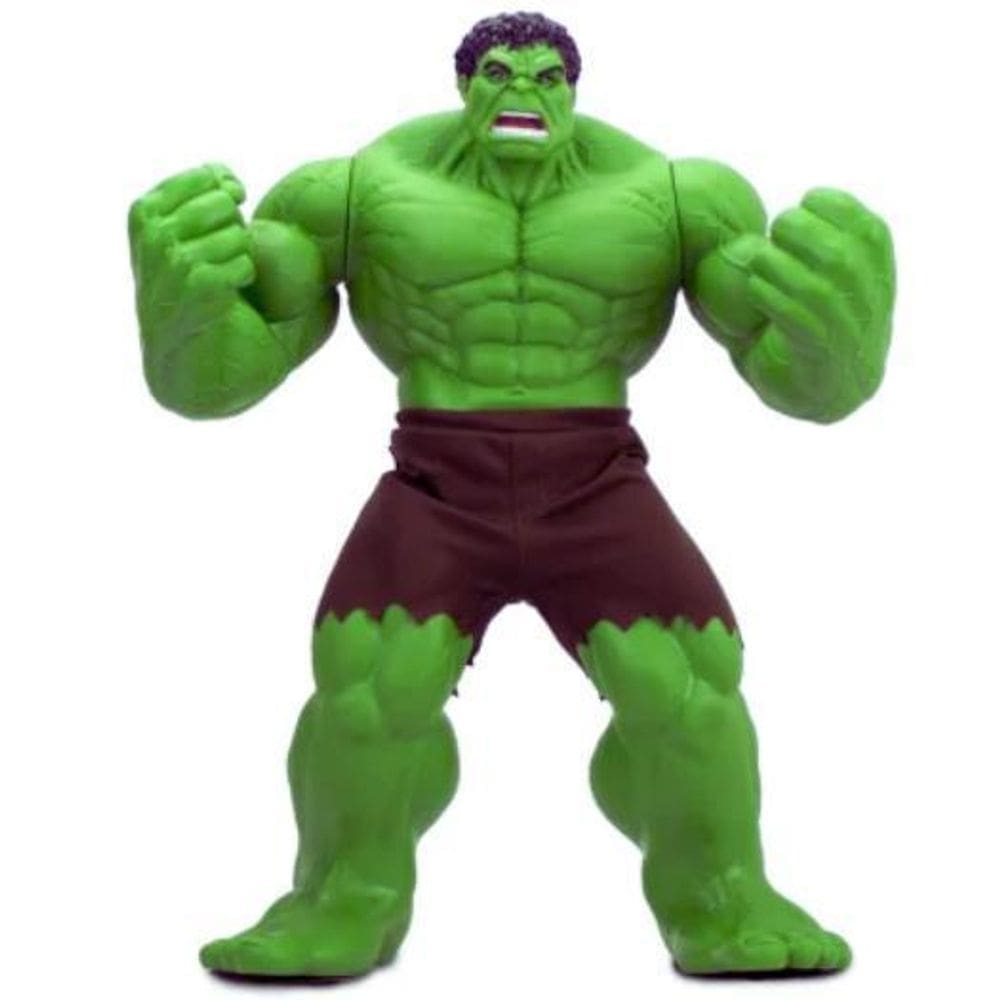 Boneco Hulk Esmaga 43Cm Marvel Os Vingadores Brinquedo