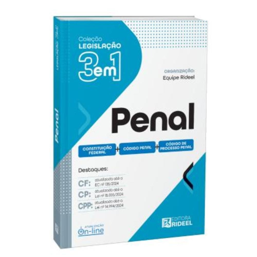 Coleção Legislação 3 em 1 - Penal