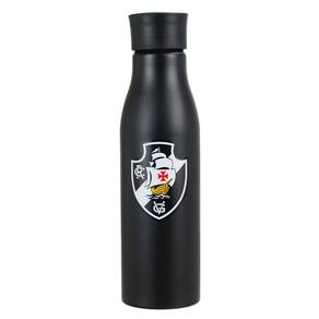 Garrafa Alumínio Vasco Preta 600 ML - QH073-7-B