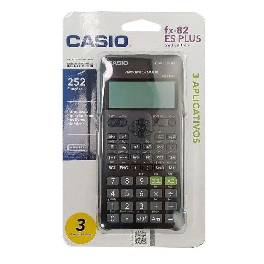 Calculadora Científica Casio Fx-82Es Plus 2 Edição
