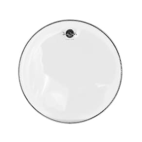 Pele Bateria Bumbo 22” Duplo Filme Luen Dudu Portes Double Clear PL11027N