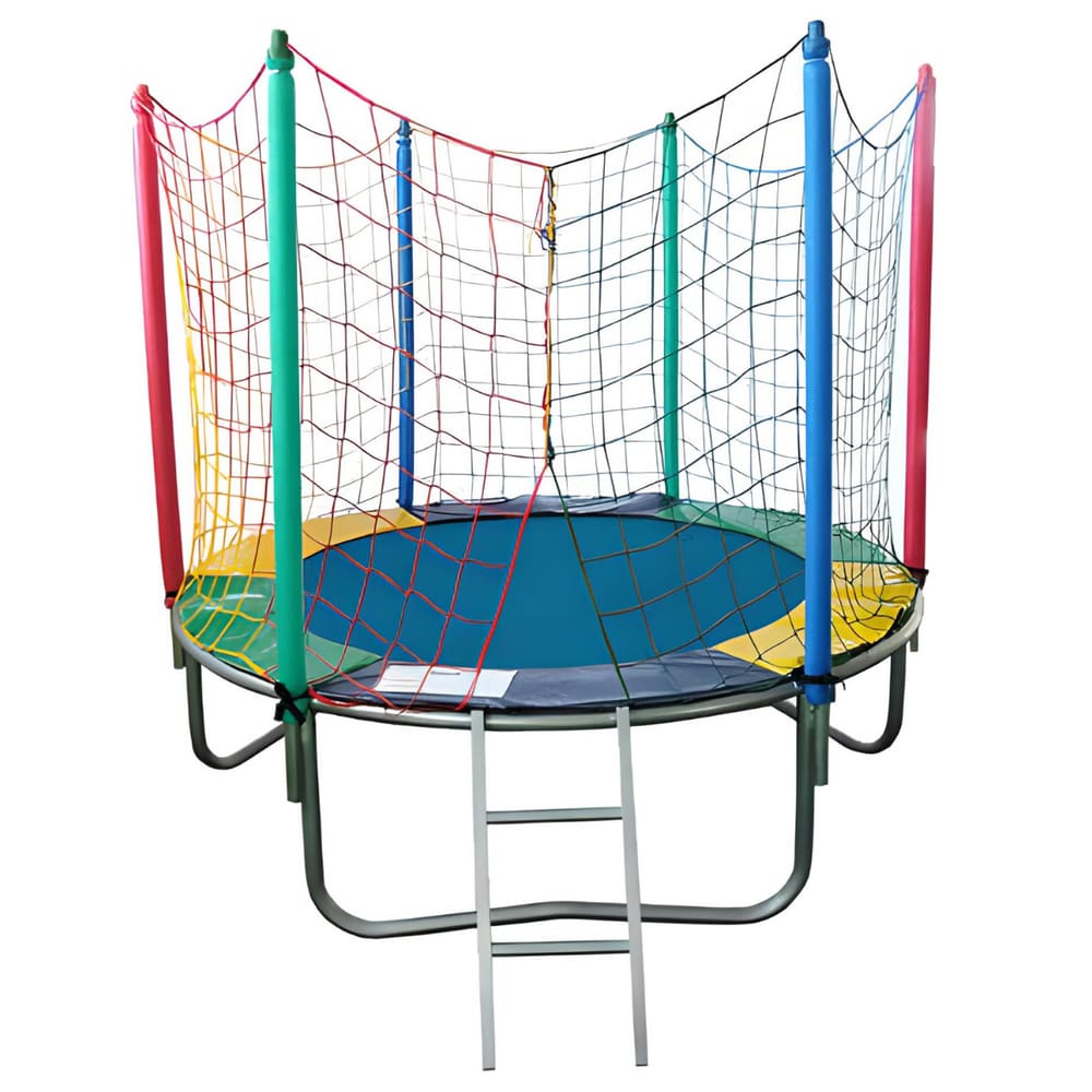 Cama Elástica Pula Pula Trampolim 1,83m Infantil Colorida Premium Resistente