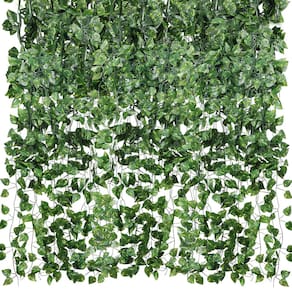 Artificial Ivy Garlands CEWOR, pacote com 48 videiras verdes de 2,2 m