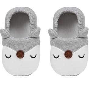 Pantufa para Bebês Antiderrapante Super Macia Tamanho 16/17 Buba