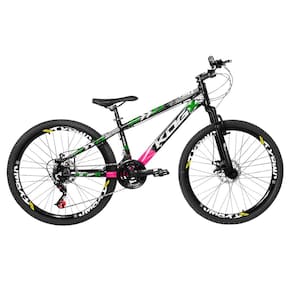 Bicicleta Aro 26 KOG Freeride Tipo Viking X25 21 Marchas Toda Shimano
