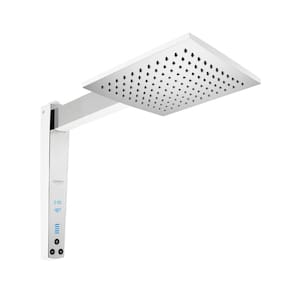 Chuveiro Digital Acqua Century Branco com Cromado 7500W 220V Lorenzetti