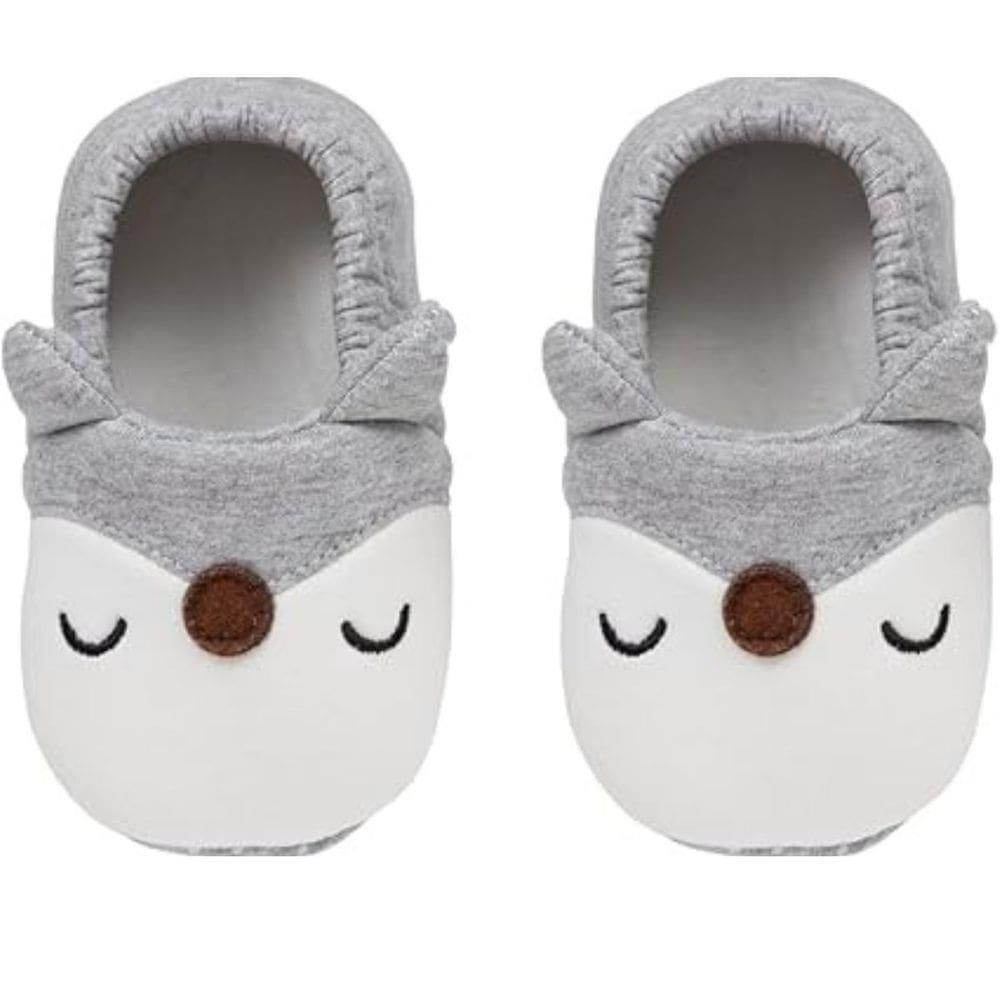 Pantufa para Bebês Antiderrapante Super Macia Tamanho 18/19 Buba