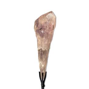Raiz Ametista Exotico Ponta com Base Pedra Natural 17cm 260g