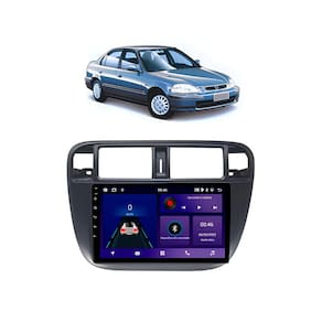 Kit Multimídia Civic 1996 / 2000 Ar Digital Android 9 Pol 2/32Gb Carplay - Vision 8990CP