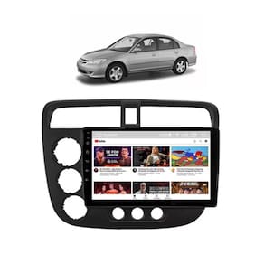 Kit Multimídia Civic G7 01 / 06 9 Pol Android Carplay 2/32GB - 915BR ROADSTAR