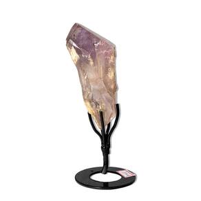 Raiz Ametista Exotico Ponta com Base Pedra Natural 13cm 238g