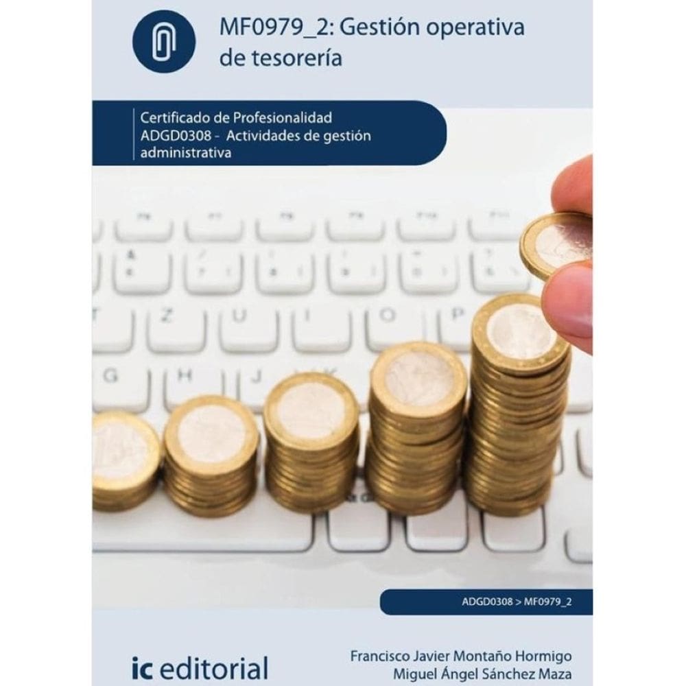 Gestión operativa de tesorería. ADGD0308 - Actividades de gestión administrativa - Espanhol