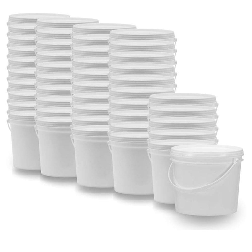 Balde Para Chocolates 1.8L Branco 25 Pçs