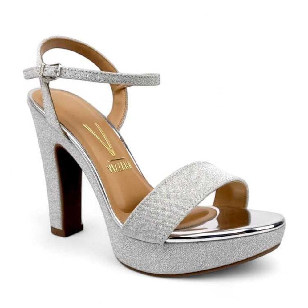 Sandália Feminina Vizzano Festa Salto Alto