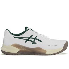 Tênis Asics Gel Challenger 14 - Quadra Rápida - Branco Verde e Bege