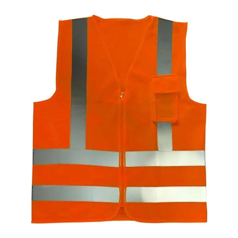 Colete Refletor Tipo Jaqueta 1 Bolso G Laranja T-2 TP Volk