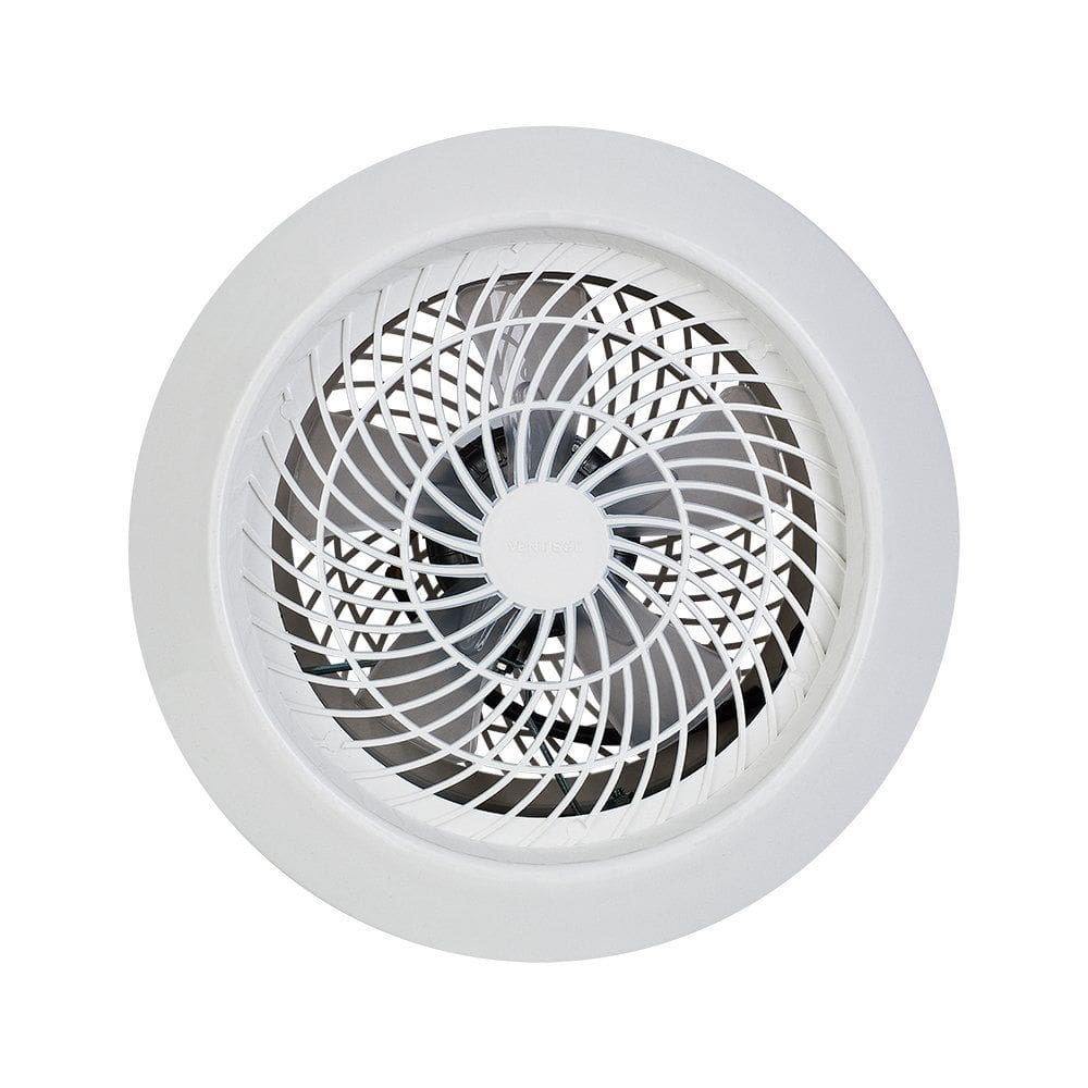 Ventilador Exaustor 25cm Residencial Axial Branco 60W 220V Ventisol