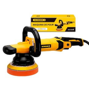 Máquina de Polir 1450W, 11.000RPM, Disco 150mm, Alça Ergonômica – 110V