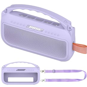 Capa de silicone para alto-falante Bose SoundLink Flex roxa