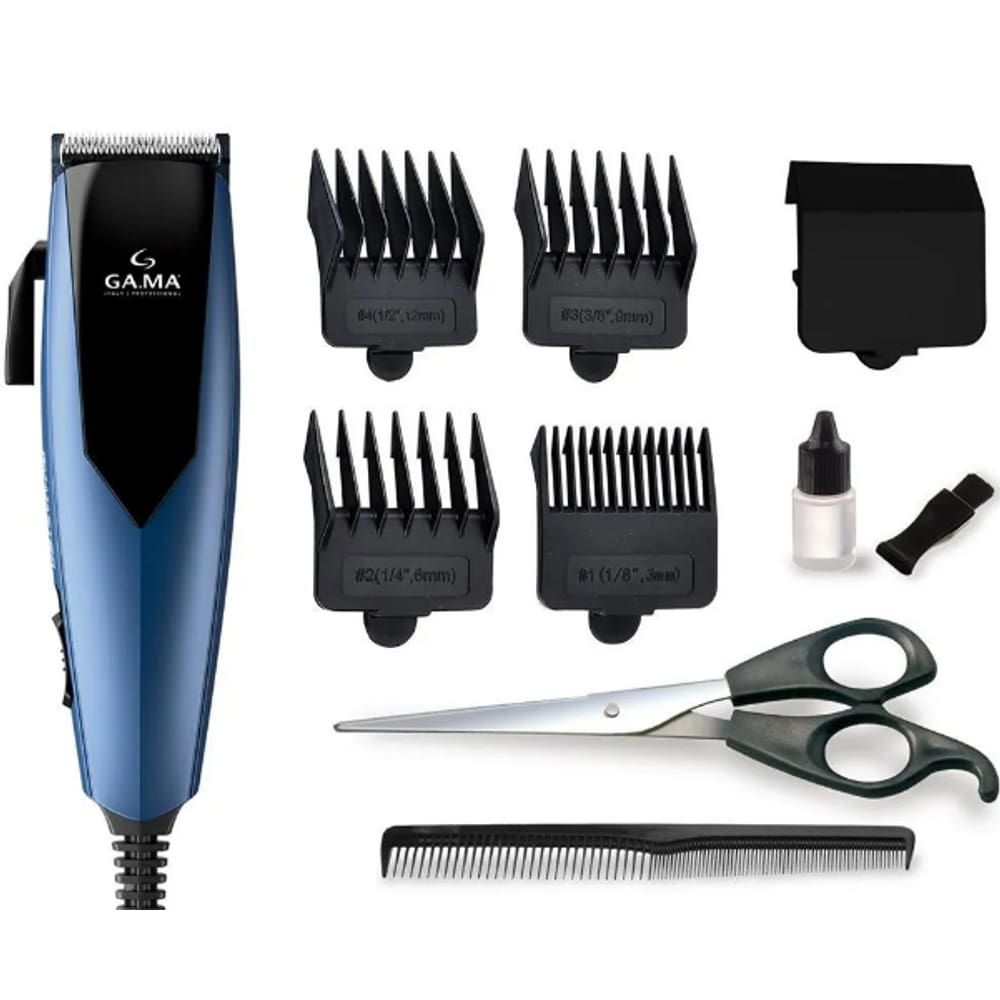 Maquina de Cortar Cabelo GMA Motor Magnetico 4 Pentes 127V