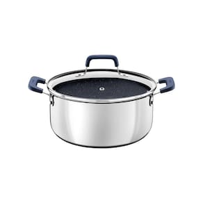 Caçarola Tramontina Romagna Aço Inox Cerâmico Black Stone 20 Cm 3,2 L