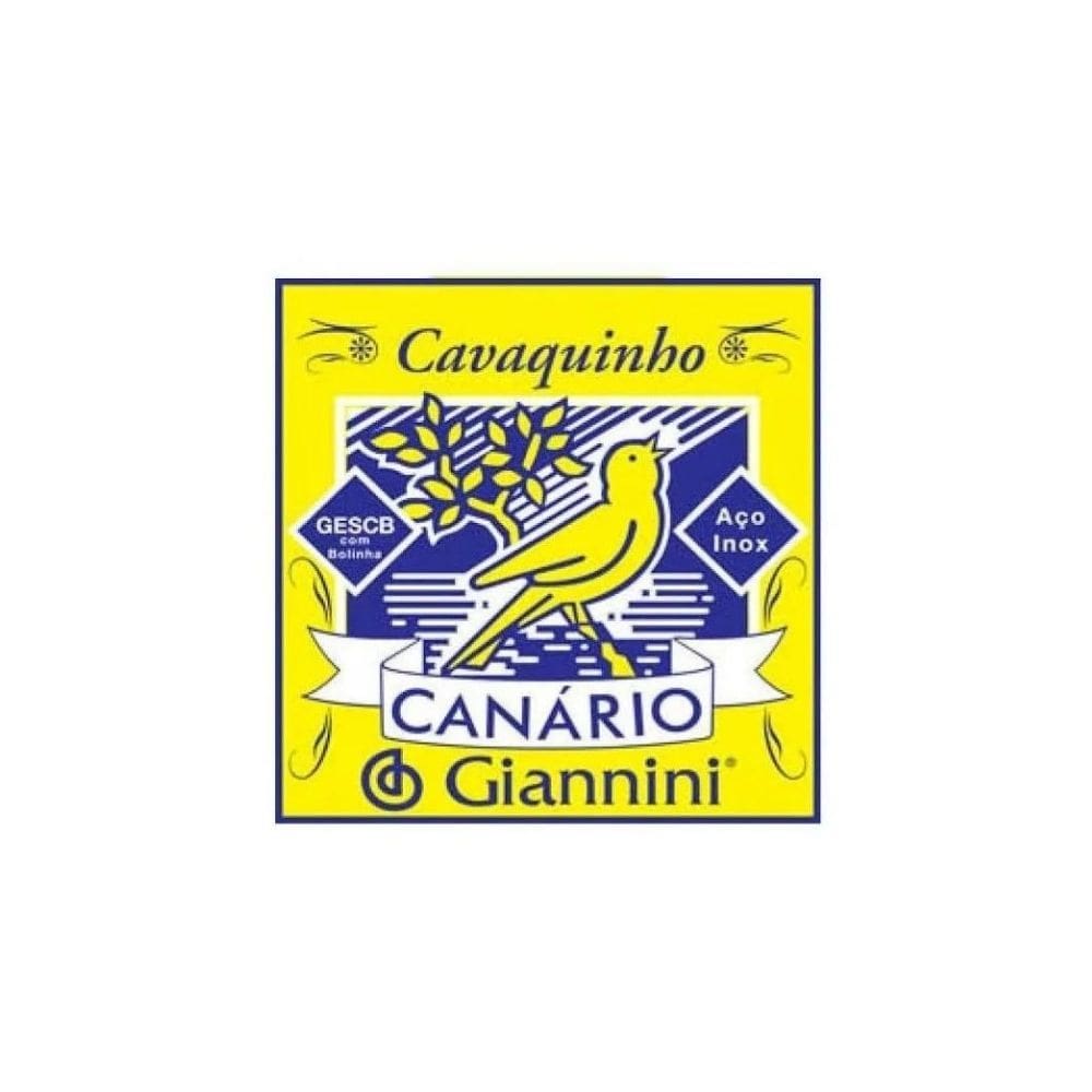 Encordoamento Cavaco Aço Giannini Gescb Canario Bolinha