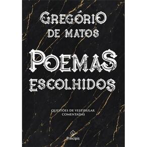 Livro Gregorio De Matos - Poemas Escolhidos