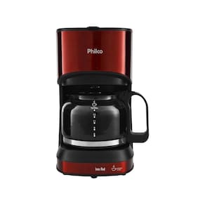Cafeteira Philco Compact Red 550w 220v Faz 15 Cafés