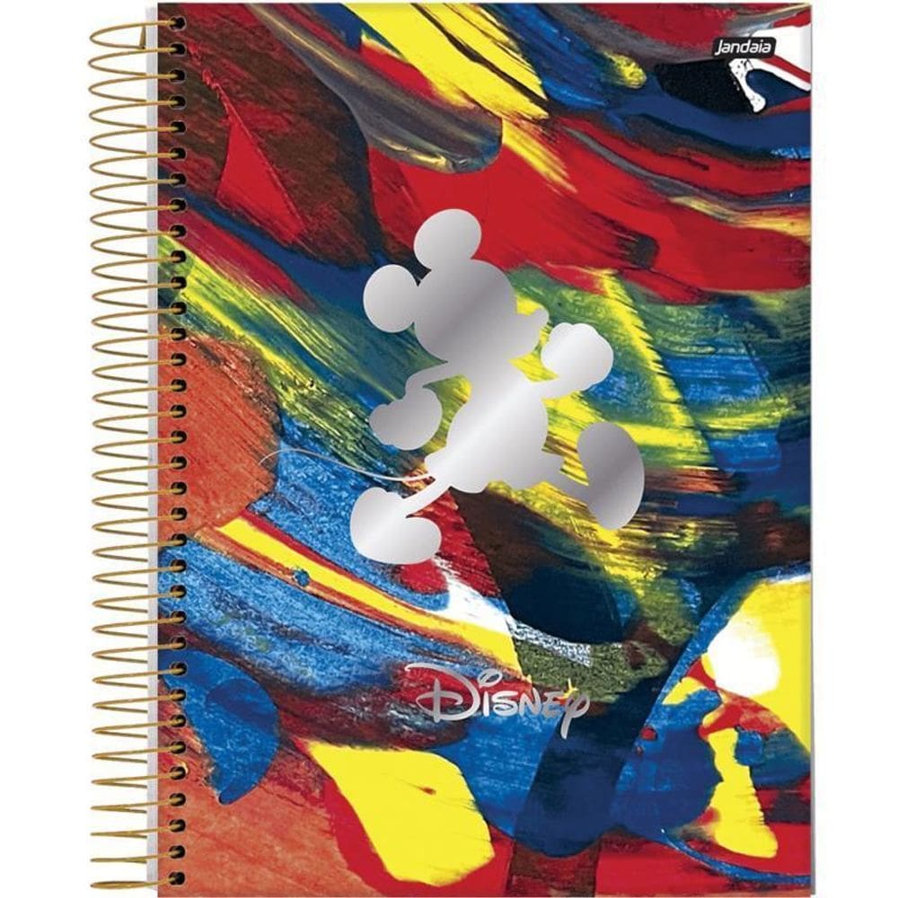 Caderno Espiral Univ Cd 1X1 80Fls Disney Projeto Deei 77188